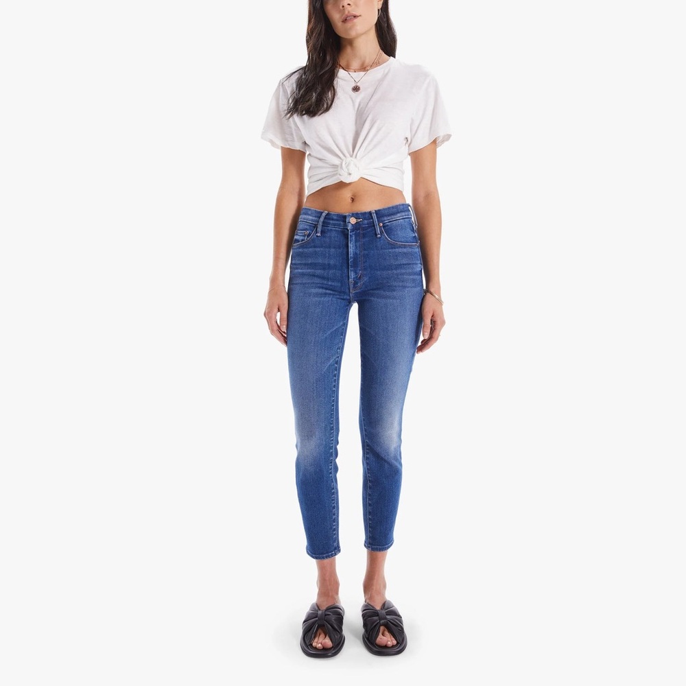 MOTHER The Looker Crop Skinny Jeans 30